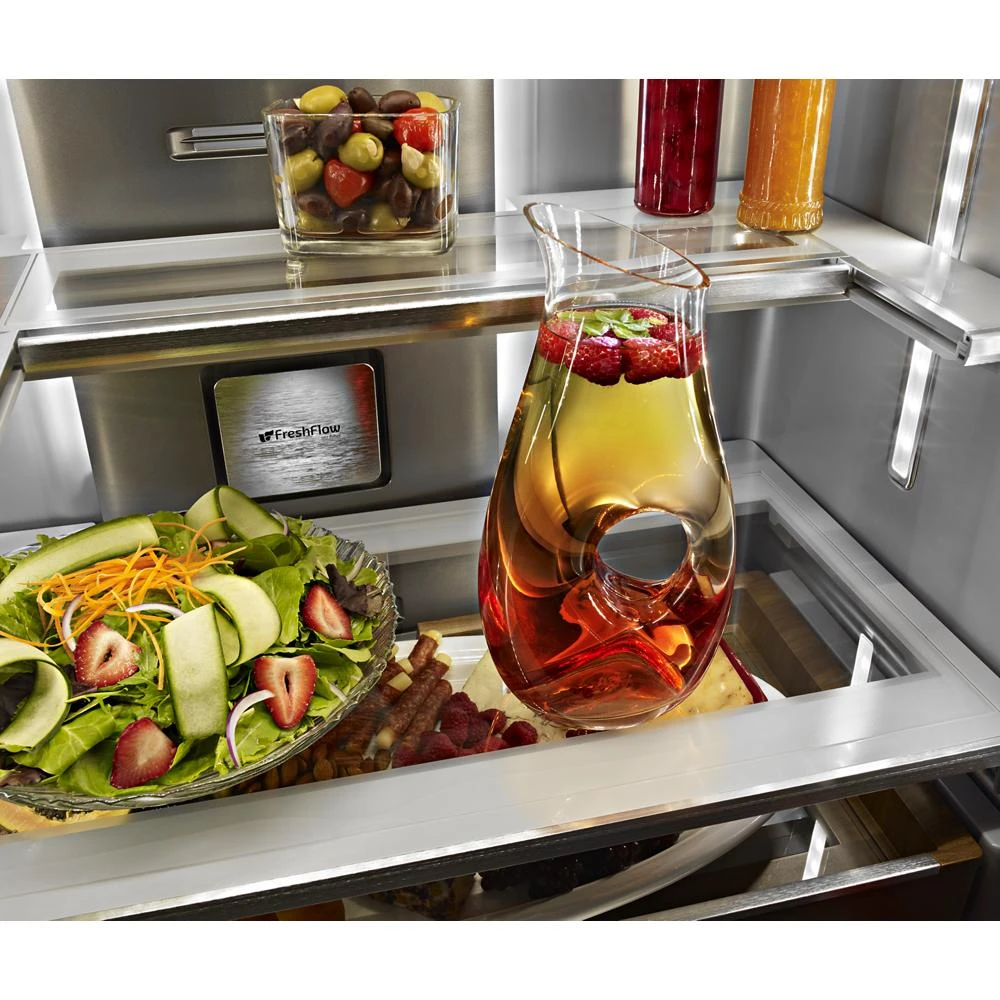 23.8 cu. ft. Counter-Depth French Door Platinum Interior Refrigerator with PrintShield™ Finish view 55
