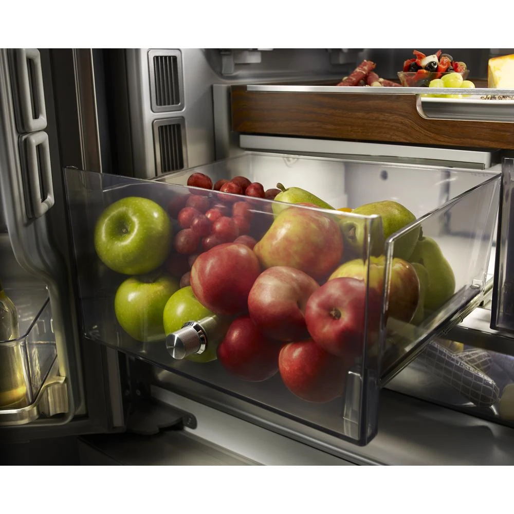 23.8 cu. ft. Counter-Depth French Door Platinum Interior Refrigerator with PrintShield™ Finish view 54