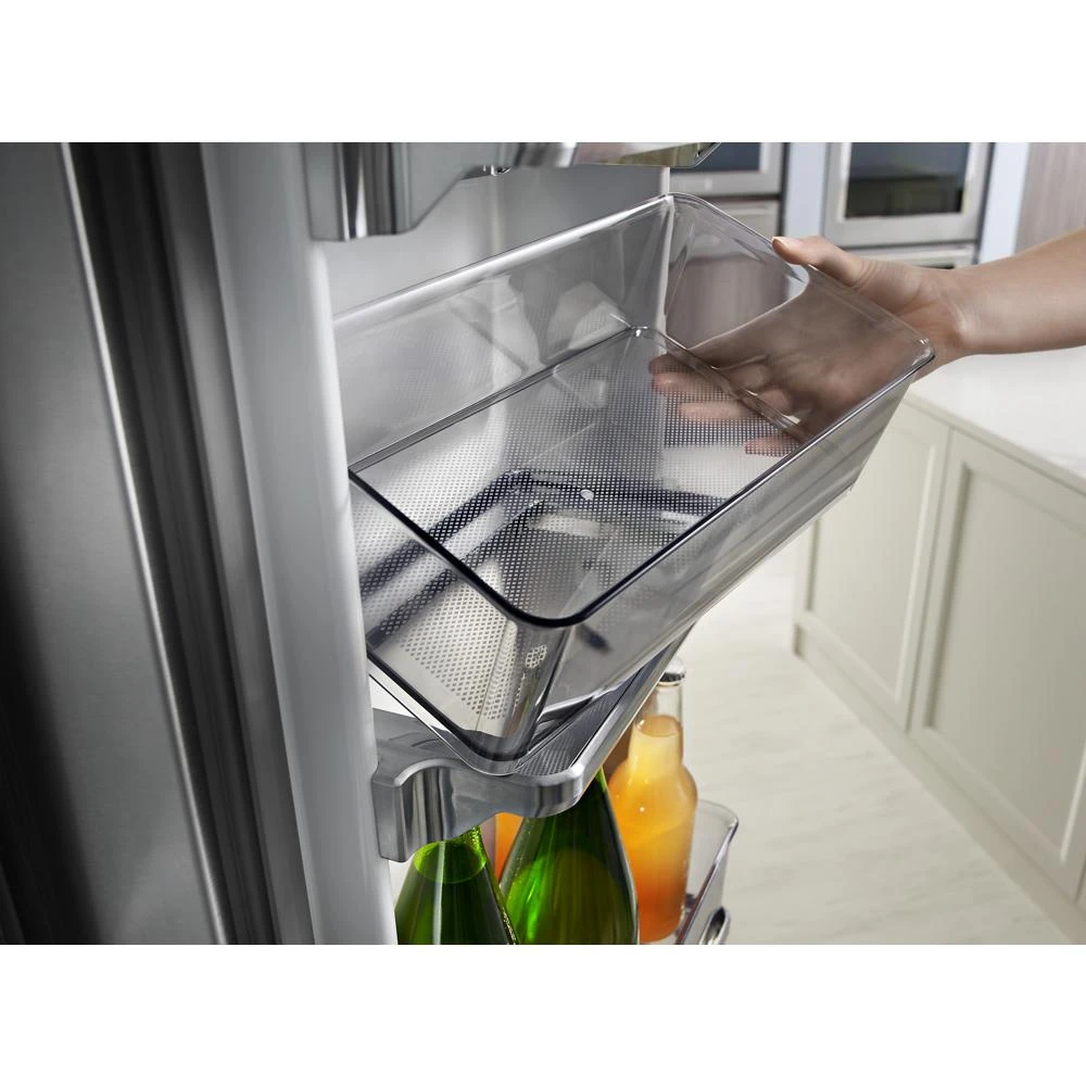 23.8 cu. ft. Counter-Depth French Door Platinum Interior Refrigerator with PrintShield™ Finish view 73