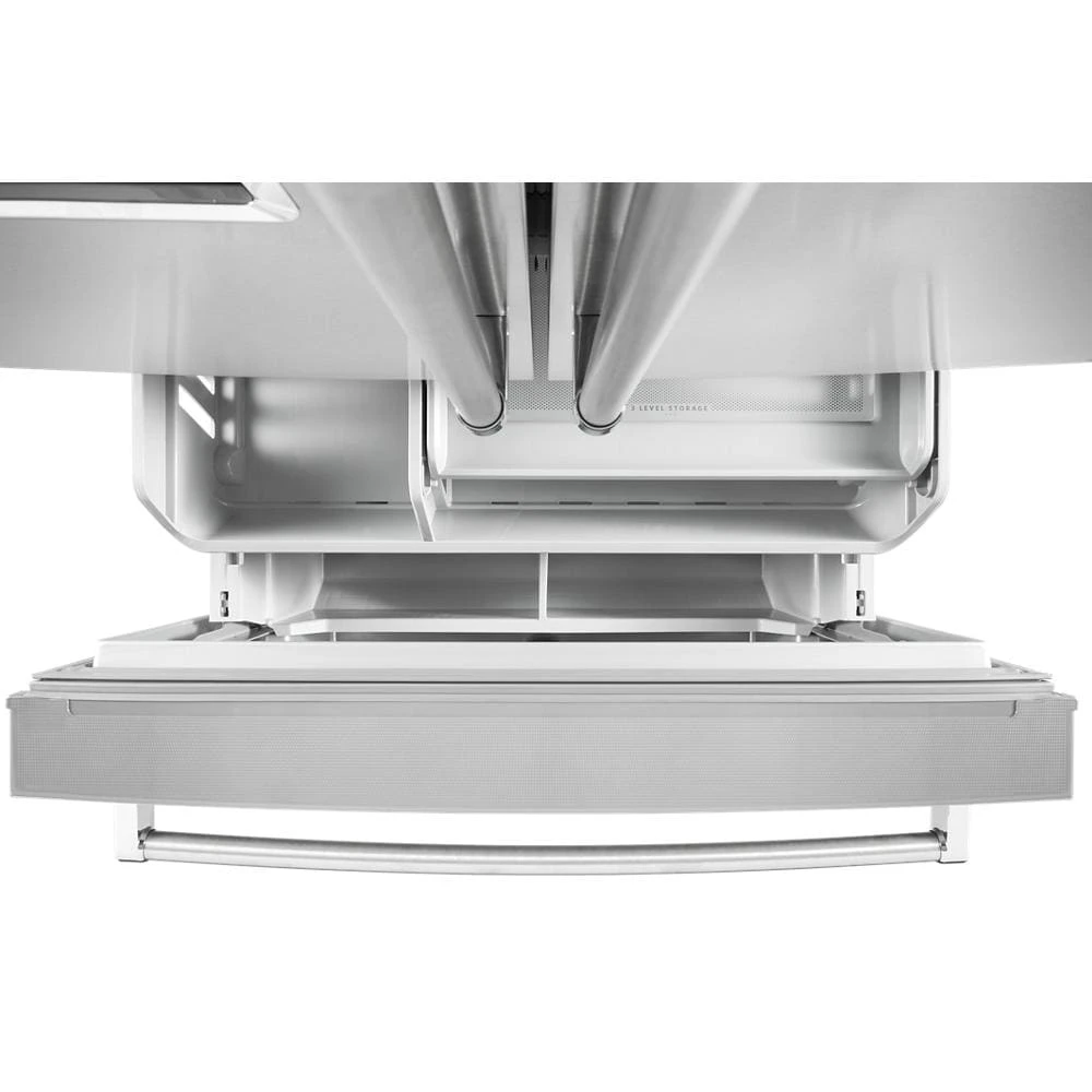 23.8 cu. ft. Counter-Depth French Door Platinum Interior Refrigerator with PrintShield™ Finish view 92