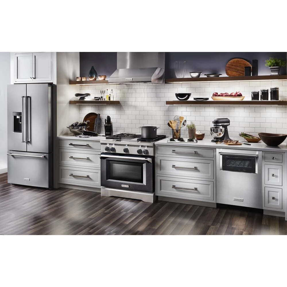 23.8 cu. ft. Counter-Depth French Door Platinum Interior Refrigerator with PrintShield™ Finish view 81