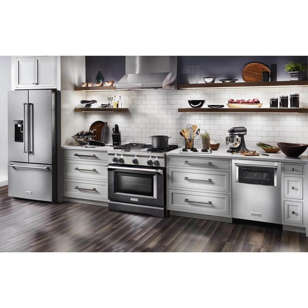 23.8 cu. ft. Counter-Depth French Door Platinum Interior Refrigerator with PrintShield™ Finish view 80