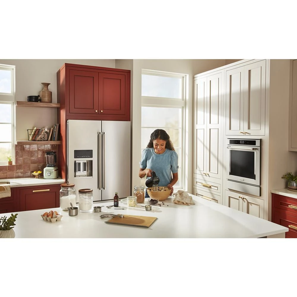 23.8 cu. ft. Counter-Depth French Door Platinum Interior Refrigerator with PrintShield™ Finish view 19