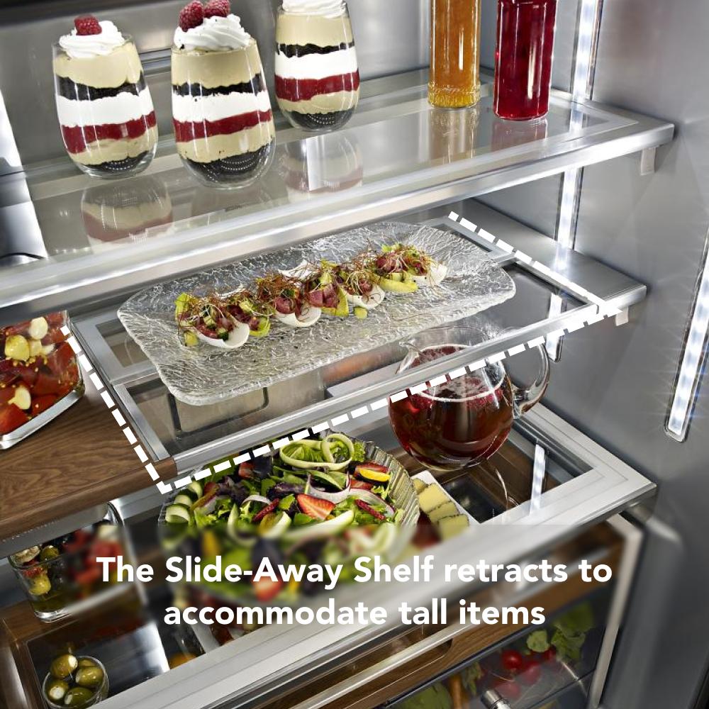 23.8 cu. ft. Counter-Depth French Door Platinum Interior Refrigerator with PrintShield™ Finish view 37