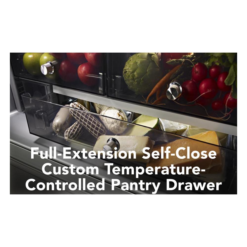 23.8 cu. ft. Counter-Depth French Door Platinum Interior Refrigerator with PrintShield™ Finish view 42