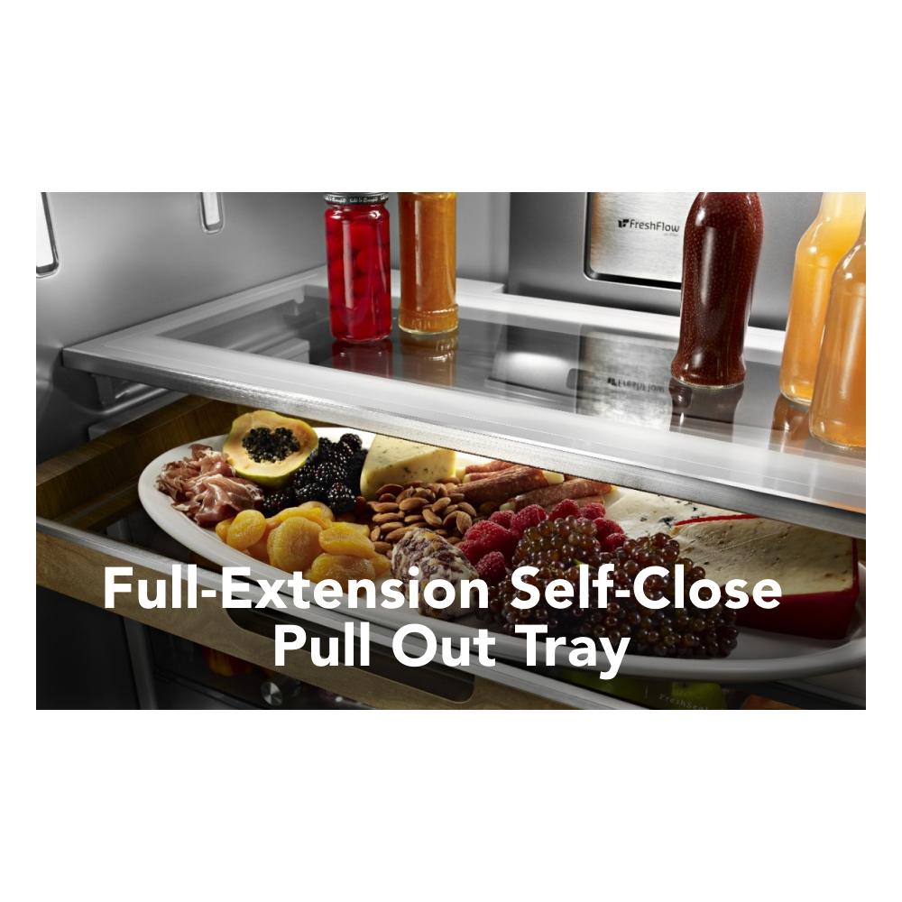 23.8 cu. ft. Counter-Depth French Door Platinum Interior Refrigerator with PrintShield™ Finish view 29