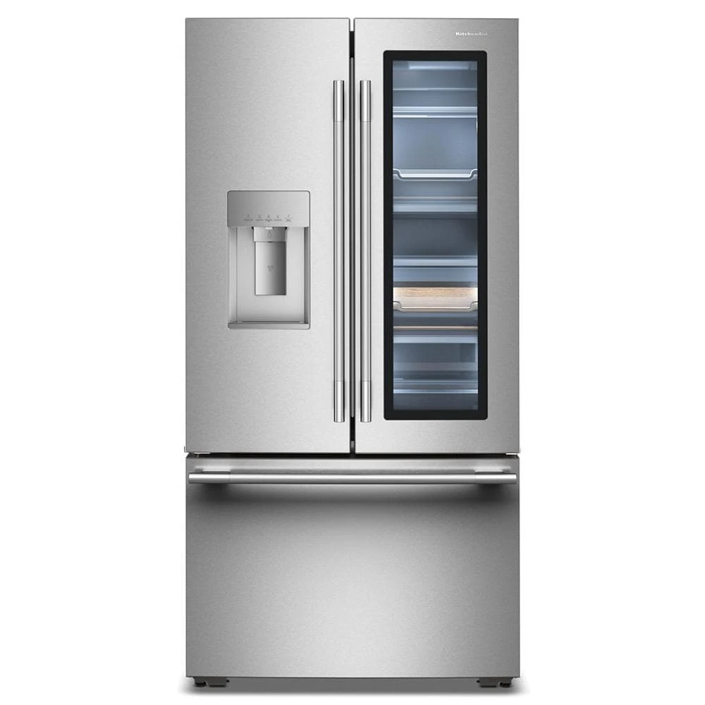 Counter-Depth French Door Refrigerator with ClearVue™ KRFC936SPS