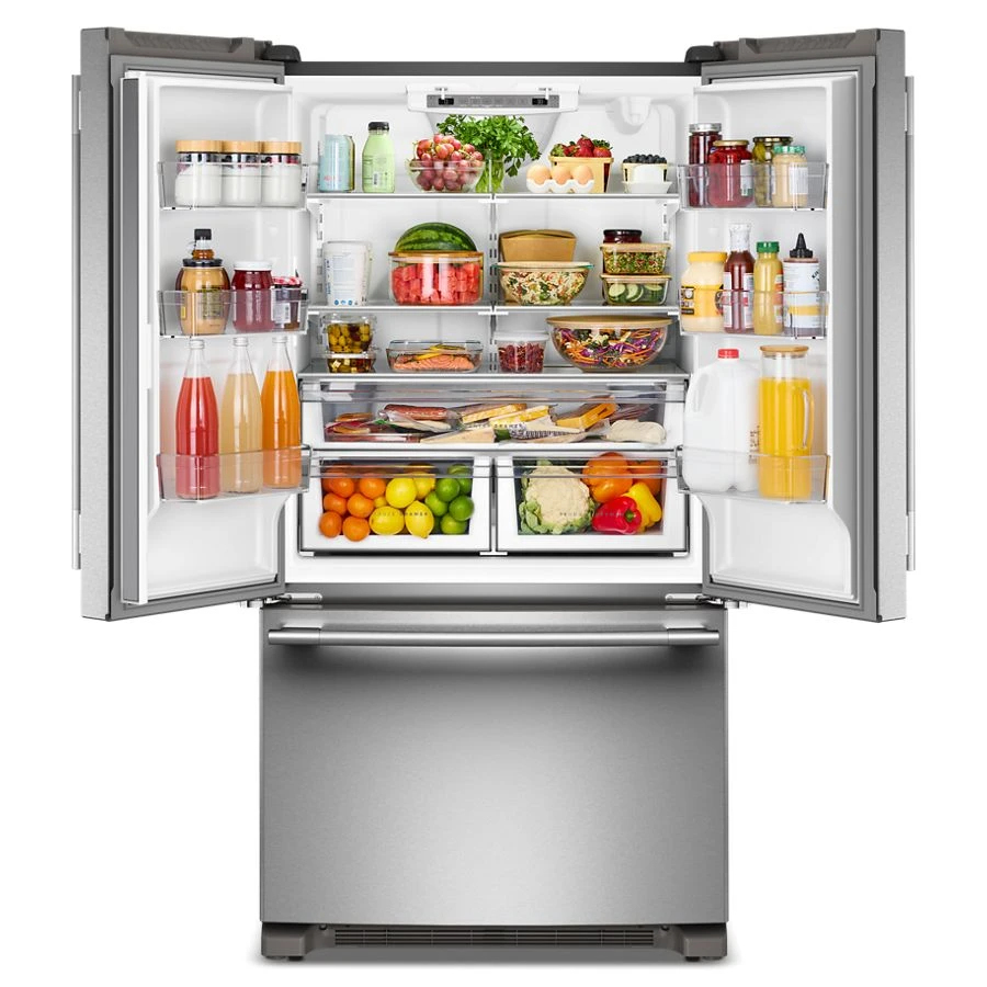 25 Cu. Ft. 36-inch Standard-depth French Door Refrigerator With Internal Water Dispenser KRFF136SPS