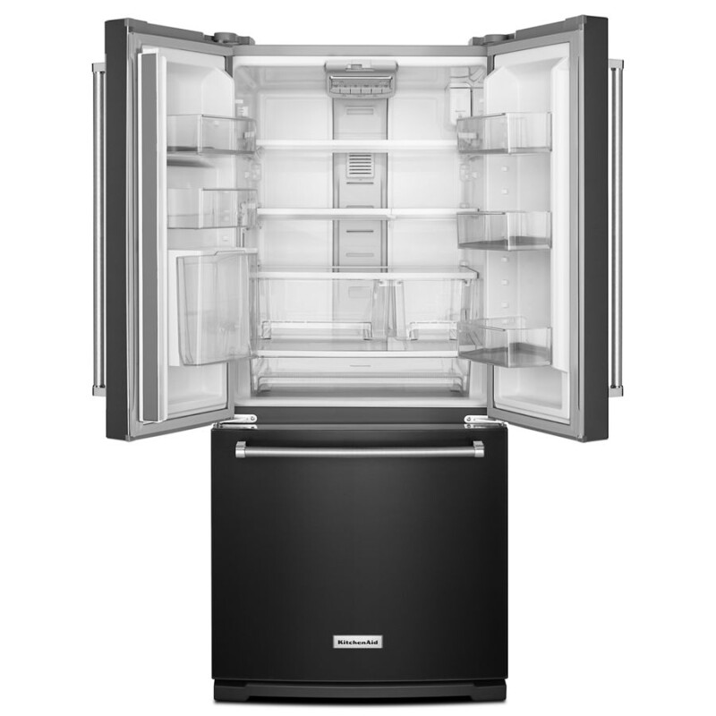 20 cu. Ft. 30-Inch Width Standard Depth French Door Refrigerator with Interior Dispense view 2