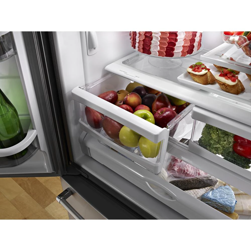 25 Cu. Ft. 36-Width Standard Depth French Door Refrigerator with Interior Dispense view 8