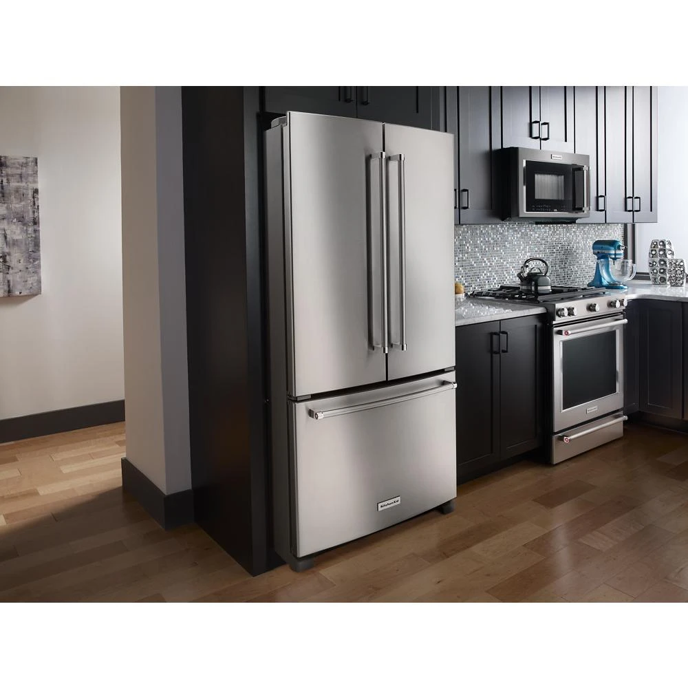 25 Cu. Ft. 36-Width Standard Depth French Door Refrigerator with Interior Dispense view 6