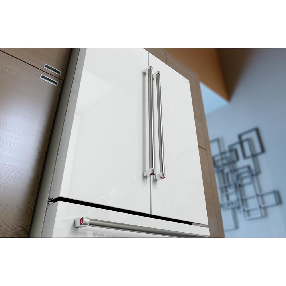 25 Cu. Ft. 36-Width Standard Depth French Door Refrigerator with Interior Dispense KRFF305EWH