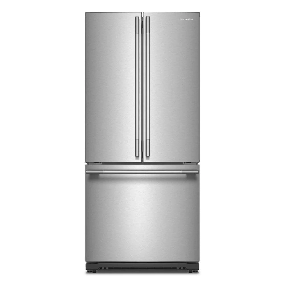 20 cu. Ft. 30-Inch Width Standard Depth French Door Refrigerator with PrintShield® Finish and Interior Dispense view 7
