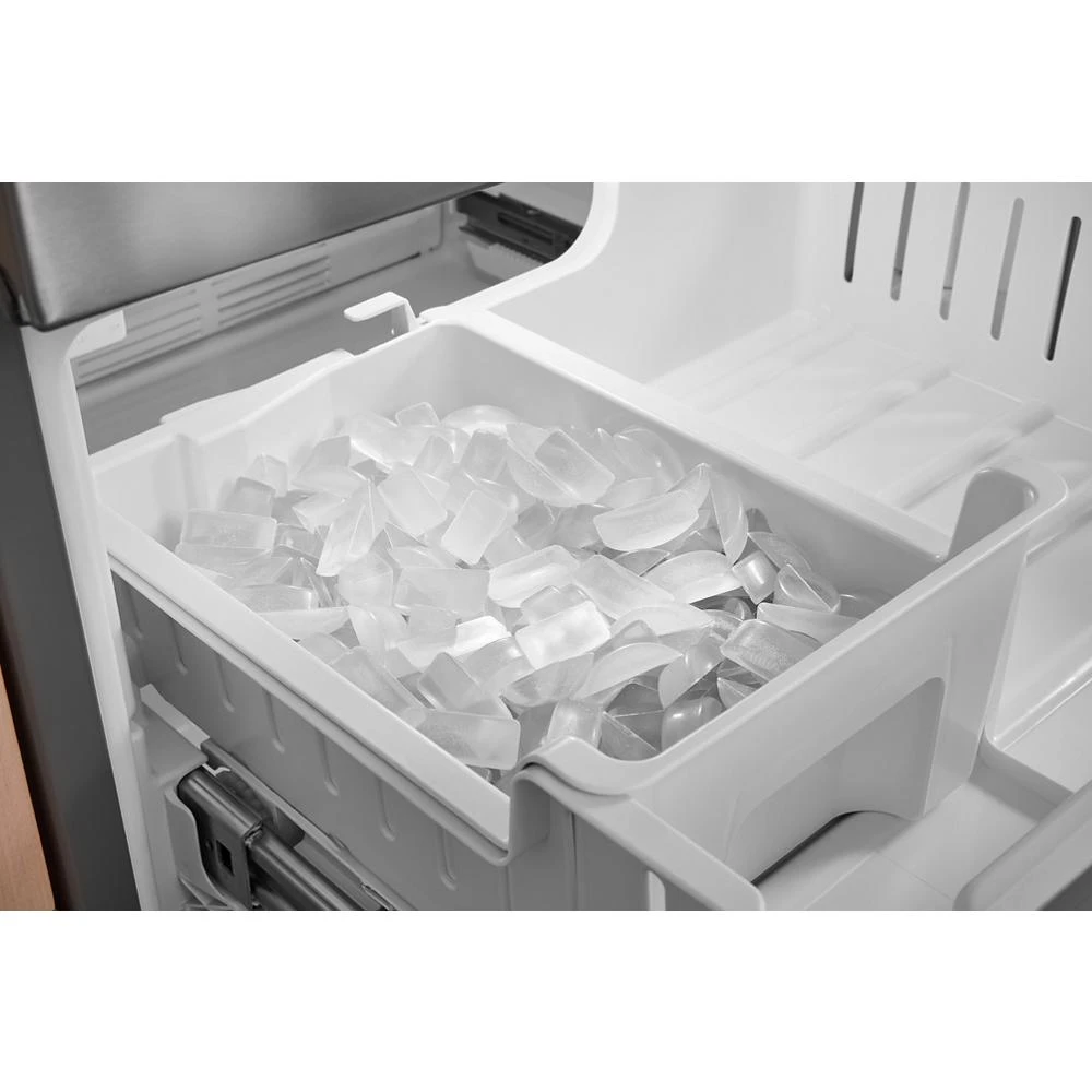 20 cu. Ft. 30-Inch Width Standard Depth French Door Refrigerator with PrintShield® Finish and Interior Dispense view 13