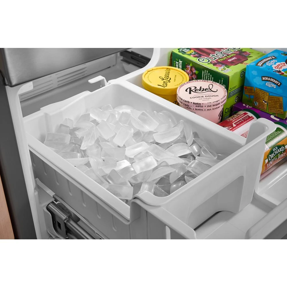 20 cu. Ft. 30-Inch Width Standard Depth French Door Refrigerator with PrintShield® Finish and Interior Dispense view 15