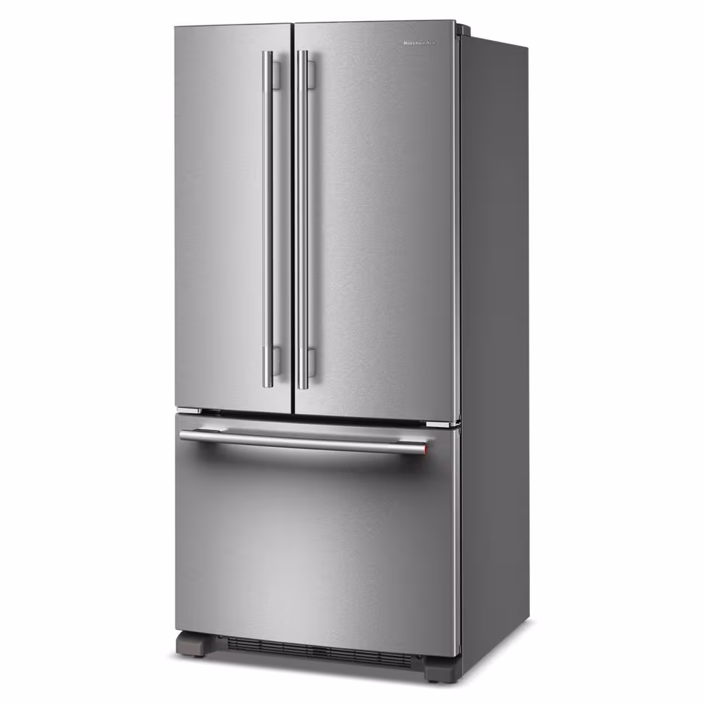 22 Cu. Ft. 33-Inch Standard-Depth French Door Refrigerator with Internal Water Dispenser view 2