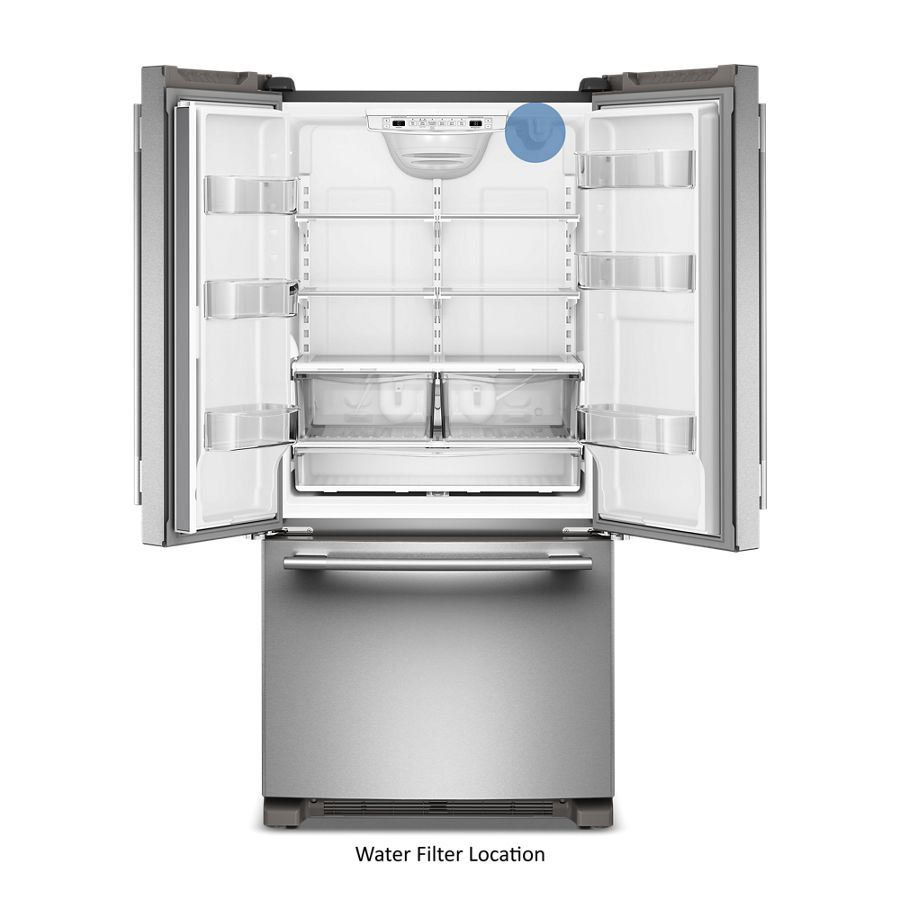 22 Cu. Ft. 33-inch Standard-depth French Door Refrigerator With Internal Water Dispenser KRFF333SPS