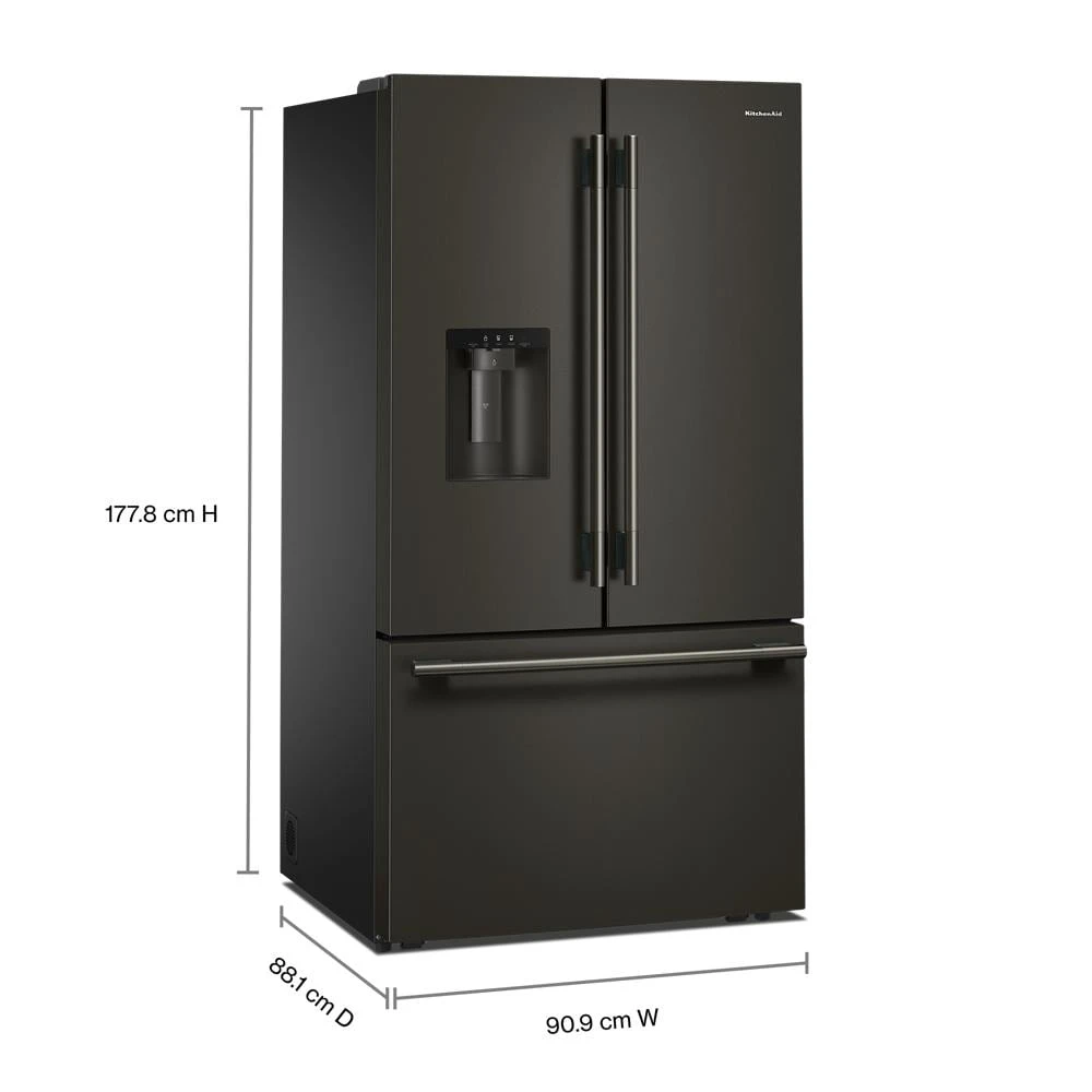 30 cu. ft. French Door Refrigerator with Exterior Water and Ice view 2