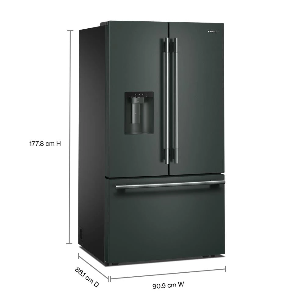 30 cu. ft. French Door Refrigerator with Exterior Water and Ice view 8