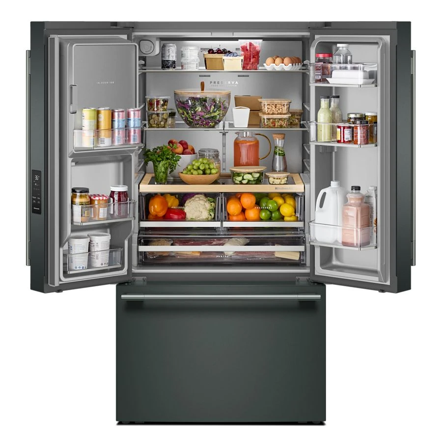 30 Cu. Ft. French Door Refrigerator With Exterior Water And Ice KRFF436SJP