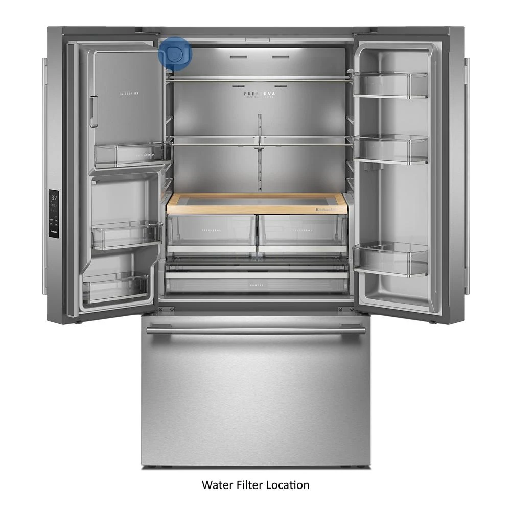 30 cu. ft. French Door Refrigerator with Exterior Water and Ice view 5