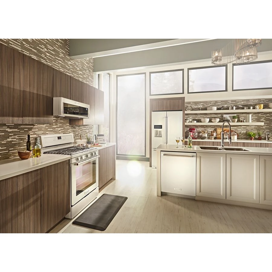 26.8 cu. ft. 36-Inch Width Standard Depth French Door Refrigerator with Exterior Ice and Water KRFF507HWH, product image 7 of 8