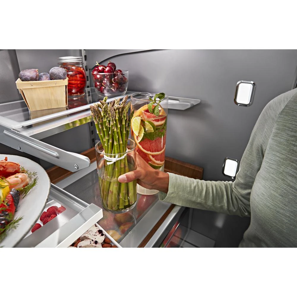 26.8 Cu. Ft. Standard-Depth French Door Refrigerator with Exterior Ice and Water Dispenser view 8