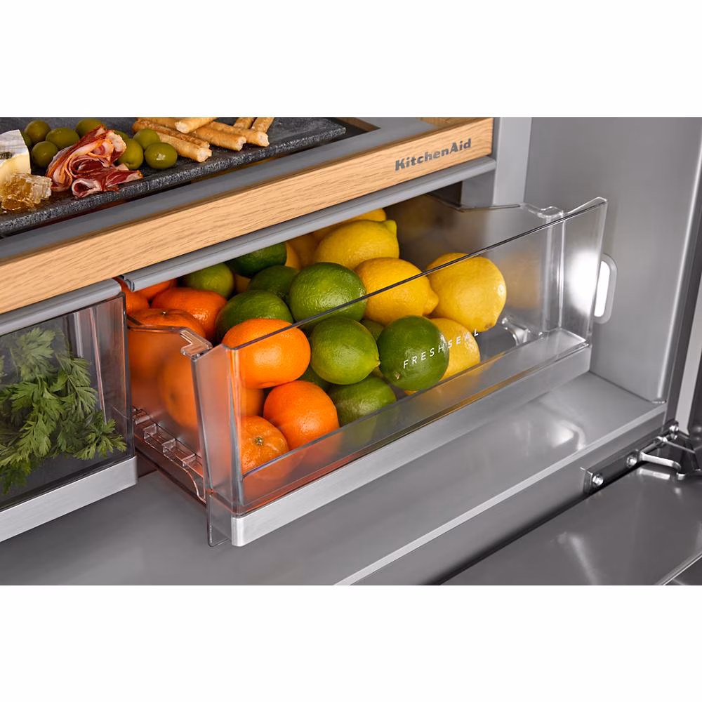 30 cu. ft. French Door Refrigerator with Interior Water and Ice and FreshChill™ Full-Width Refrigerated Drawer view 18