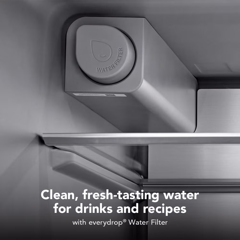 30 cu. ft. French Door Refrigerator with Interior Water and Ice and FreshChill™ Full-Width Refrigerated Drawer view 12