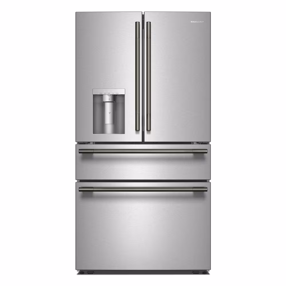 29 cu. ft. French Door Refrigerator with Exterior Water and Ice and FreshChill™ Full-Width Refrigerated Drawer view 2