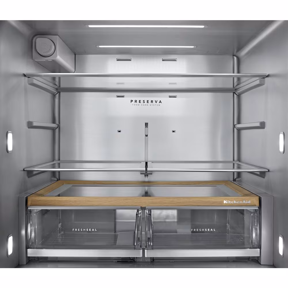 29 cu. ft. French Door Refrigerator with Exterior Water and Ice and FreshChill™ Full-Width Refrigerated Drawer view 4