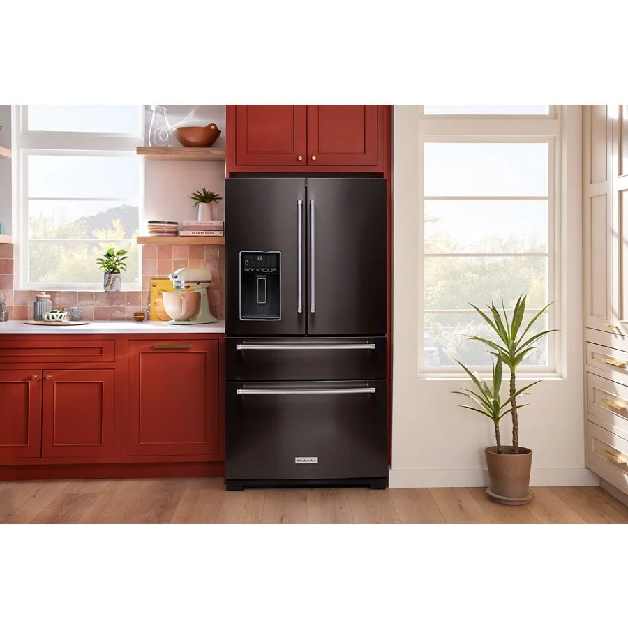26.2 Cu. Ft. Multi-Door French Door Refrigerator with Platinum Interior view 9