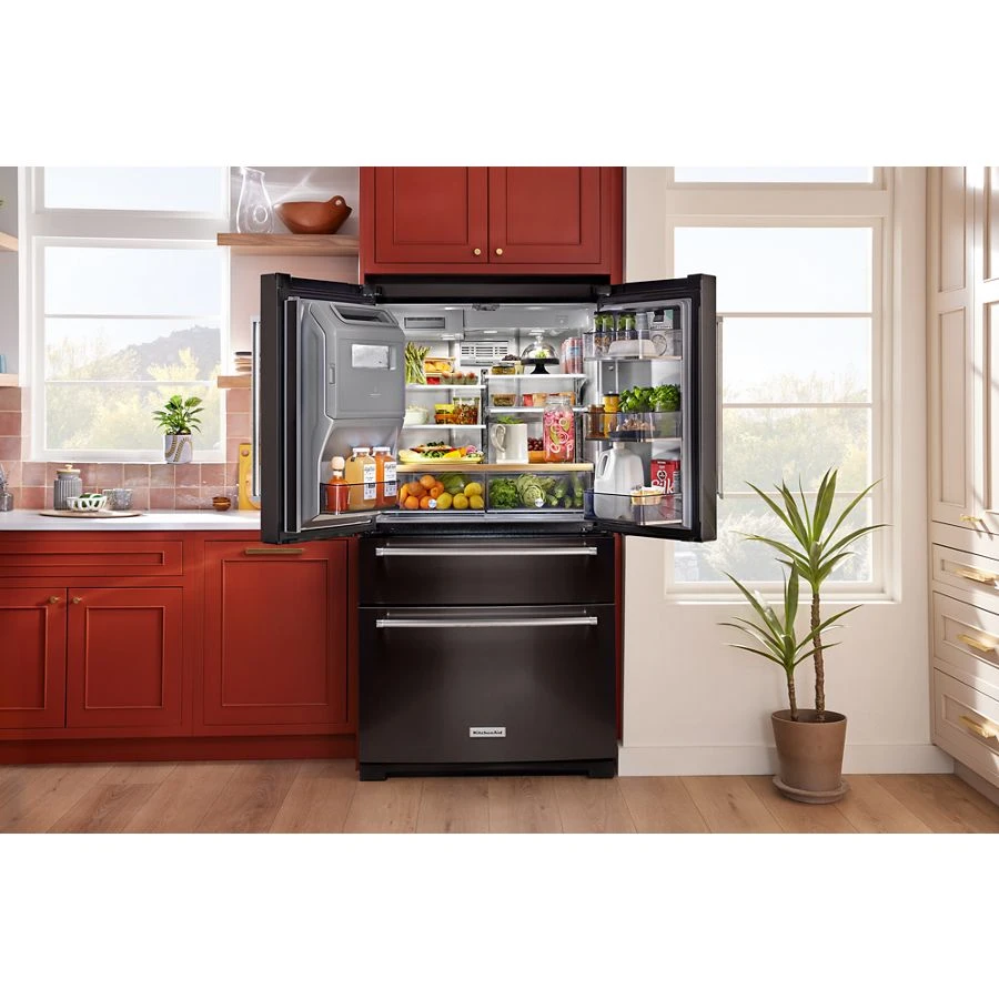 26.2 Cu. Ft. Multi-Door French Door Refrigerator with Platinum Interior view 11