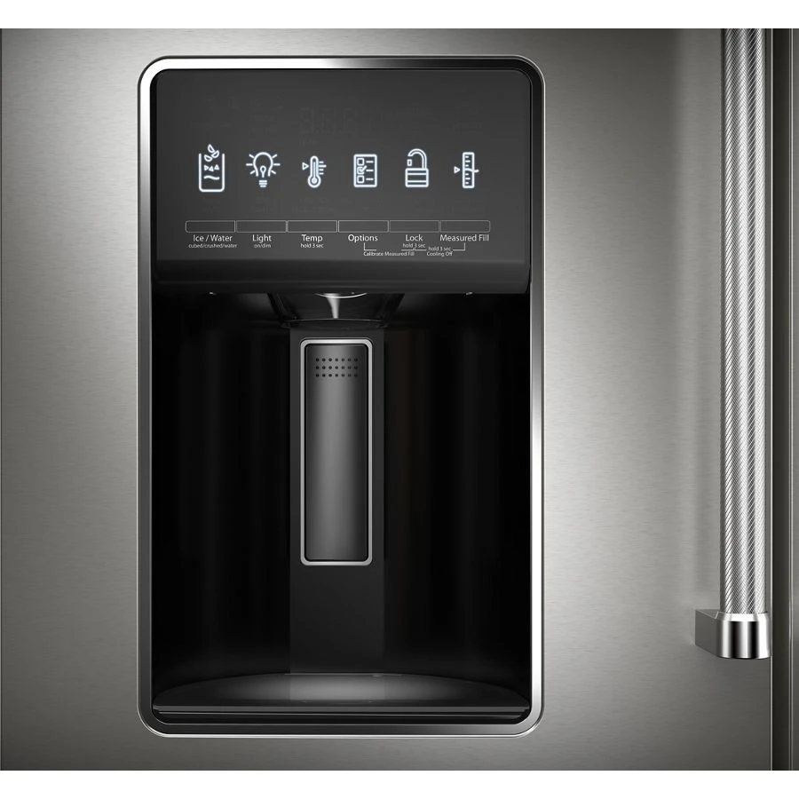 26.2 Cu. Ft. Multi-Door French Door Refrigerator with Platinum Interior view 6