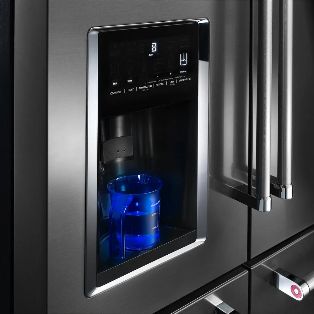 25.8 Cu. Ft. 36" Multi-Door Freestanding Refrigerator with Platinum Interior Design view 23
