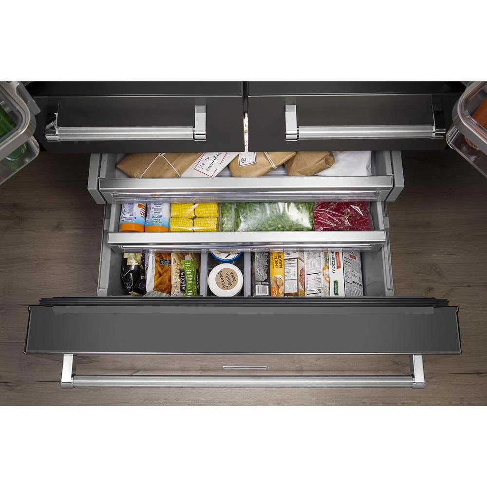 25.8 Cu. Ft. 36" Multi-Door Freestanding Refrigerator with Platinum Interior Design view 22