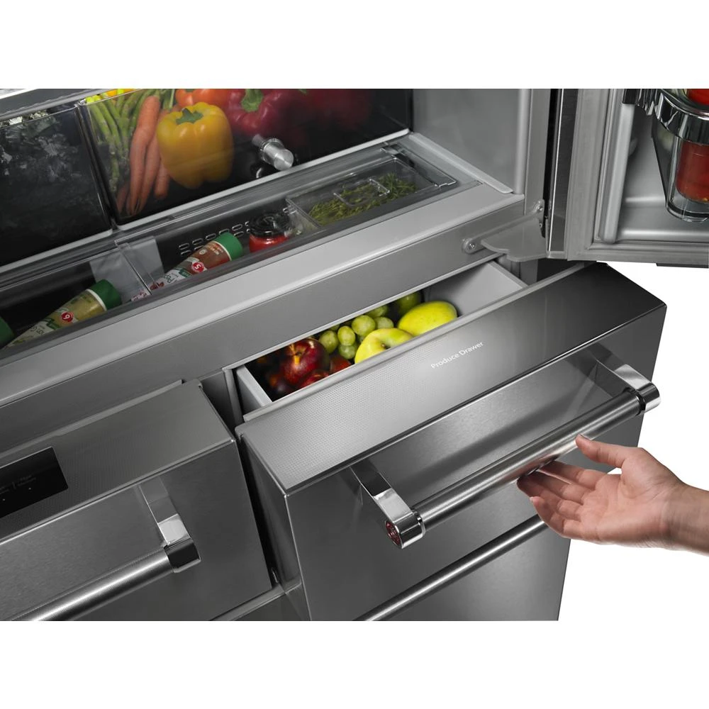 25.8 Cu. Ft. 36" Multi-Door Freestanding Refrigerator with Platinum Interior Design view 2