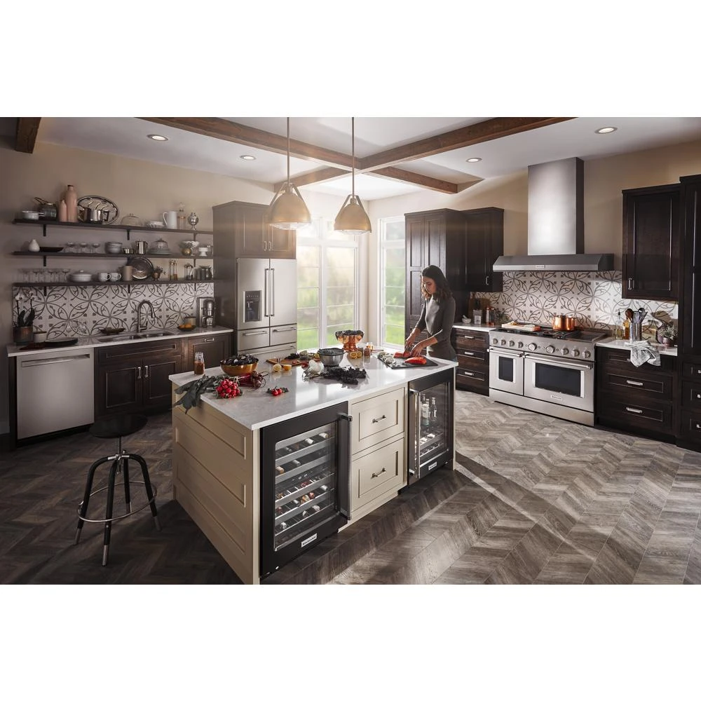 25.8 Cu. Ft. 36" Multi-Door Freestanding Refrigerator with Platinum Interior Design view 6