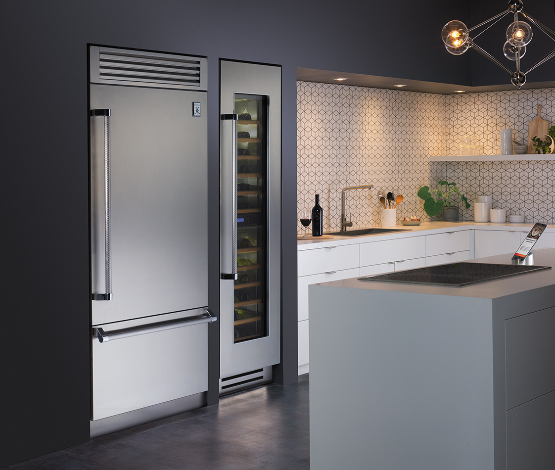 36" Pro Style Bottom Mount, Top Compressor Refrigerator KRPR36YW