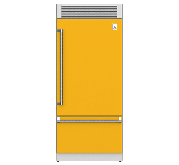 36" Pro Style Bottom Mount, Top Compressor Refrigerator KRPR36YW