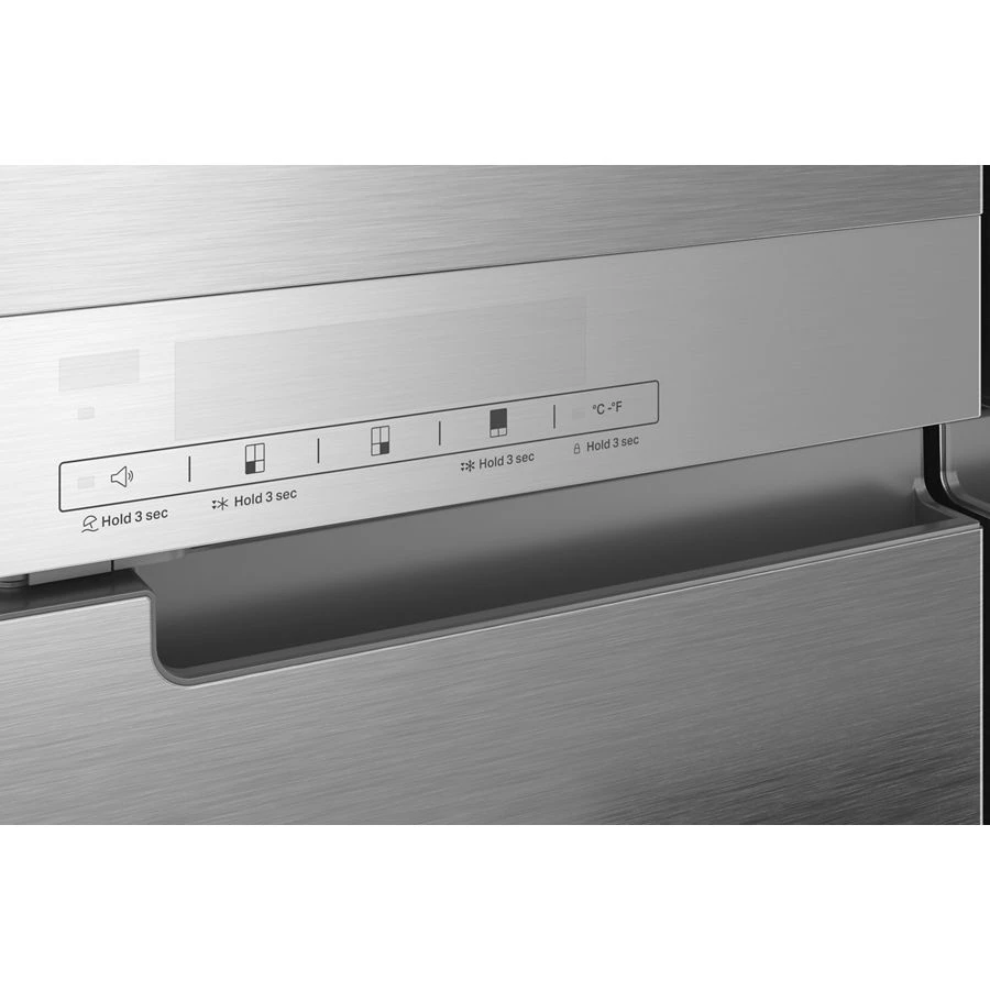 19.4 cu. ft. 36-inch wide Counter-Depth 4-Door Refrigerator with PrintShield® Finish KRQC506MPS