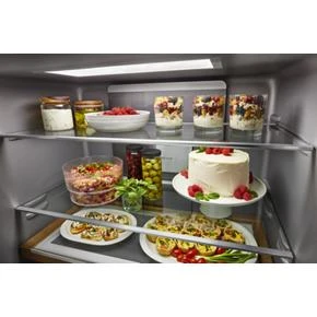 19.4 cu. ft. 36-inch wide Counter-Depth 4-Door Refrigerator with PrintShield Finish view 37