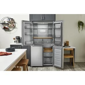 19.4 cu. ft. 36-inch wide Counter-Depth 4-Door Refrigerator with PrintShield Finish view 40