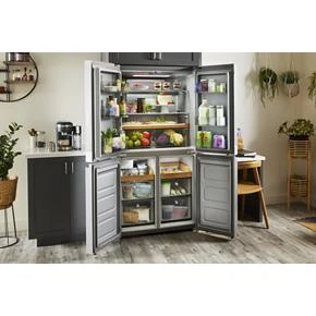 19.4 cu. ft. 36-inch wide Counter-Depth 4-Door Refrigerator with PrintShield Finish view 54