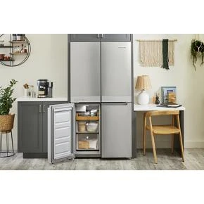 19.4 cu. ft. 36-inch wide Counter-Depth 4-Door Refrigerator with PrintShield Finish view 48