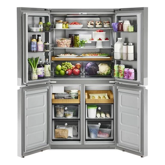 19.4 cu. ft. 36-inch wide Counter-Depth 4-Door Refrigerator with PrintShield Finish view 4