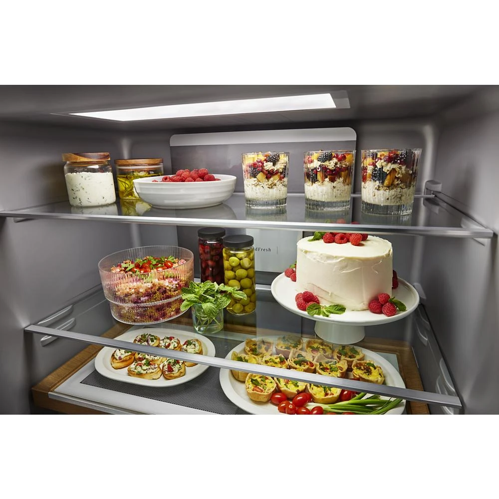 19.4 cu. ft. 36-inch wide Counter-Depth 4-Door Refrigerator with PrintShield Finish view 24