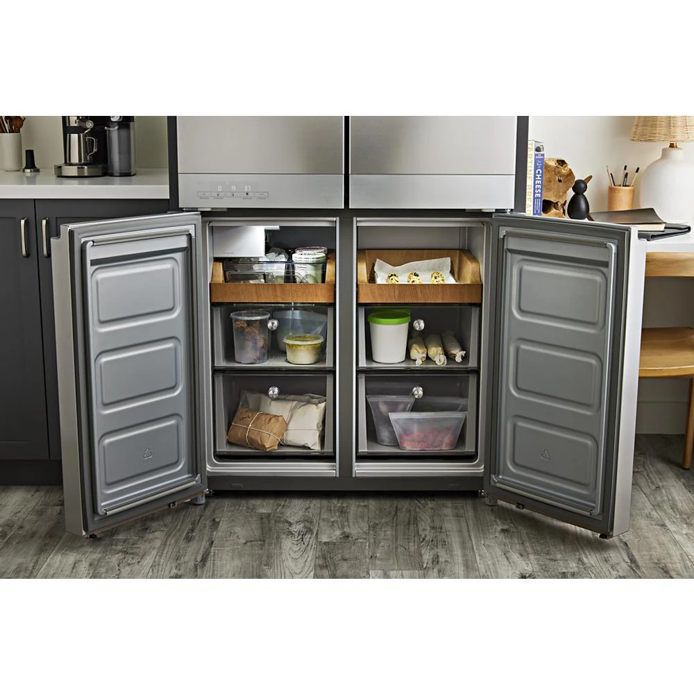 19.4 cu. ft. 36-inch wide Counter-Depth 4-Door Refrigerator with PrintShield Finish view 23