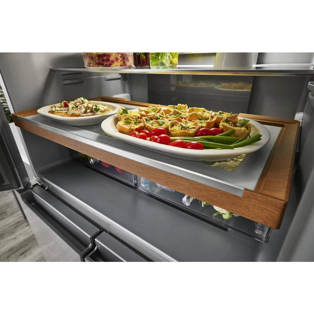 19.4 cu. ft. 36-inch wide Counter-Depth 4-Door Refrigerator with PrintShield Finish view 19