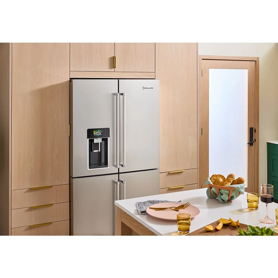 36" Counter-depth 19.4 Cu Ft 4-door Refrigerator With Flexible Temperature Zone In Printshield® Finish KRQC736RPS
